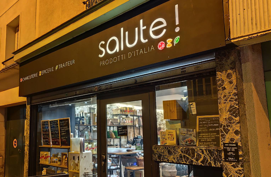Salute, vitrine de nuit